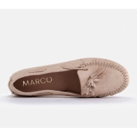 Marco Shoes Loafers med flexibel sula beige 5