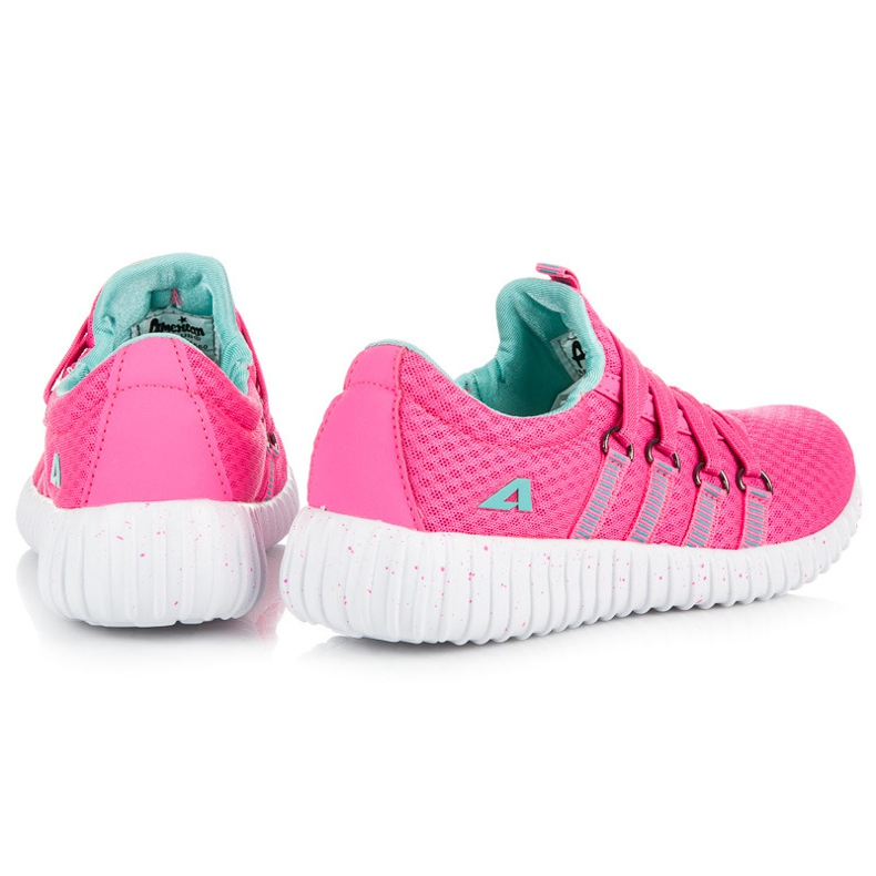 American Club Textil sportskor rosa 1