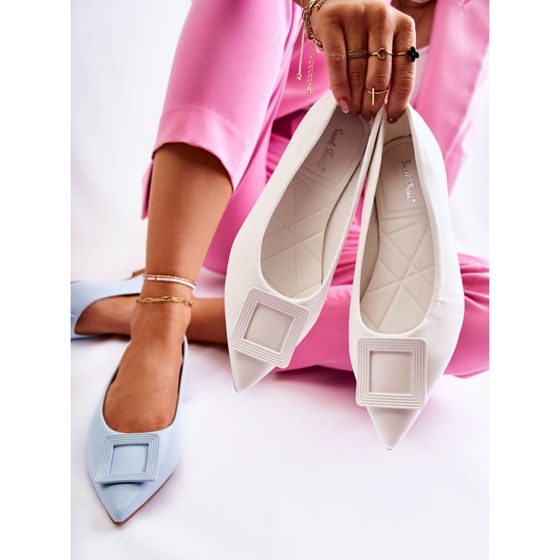 WS1 Ballerina Med Prydnad I Vit Simone Spitz 1