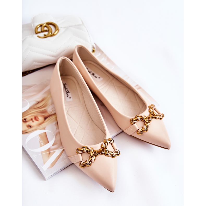 WS1 Damballerinor i spets med beige Carlos-prydnad 1