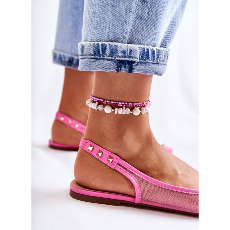 WS1 Ballerinor för kvinnor med dubbar Rosa Kinley 2