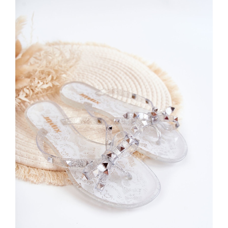 WJ1 Damtoppor i gummi genomskinlig Monise färglös 2