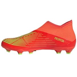 Adidas Predator Edge.3 Ll Fg M GW1000 skor röd apelsiner och röda 1
