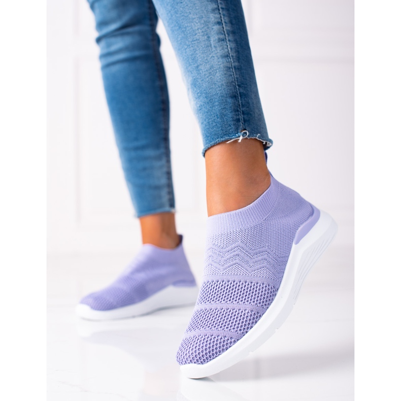 SHELOVET Sport Fitness Skor violett 1