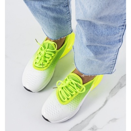 Green Glaner sport sneakers vit grön 1