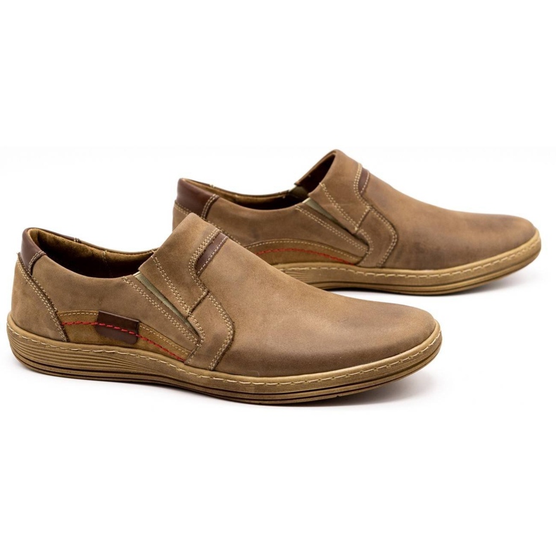 Olivier Loafers 520 brun för män 2