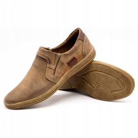 Olivier Loafers 520 brun för män 3