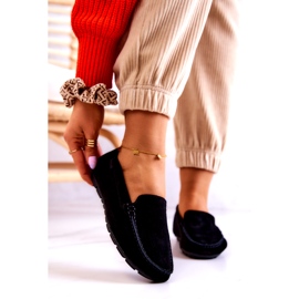 Dam Loafers i mocka Big Star JJ274654 Svart 1