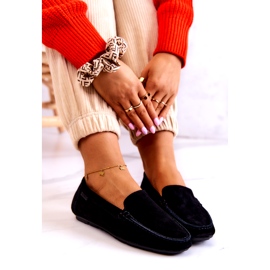 Dam Loafers i mocka Big Star JJ274654 Svart 4