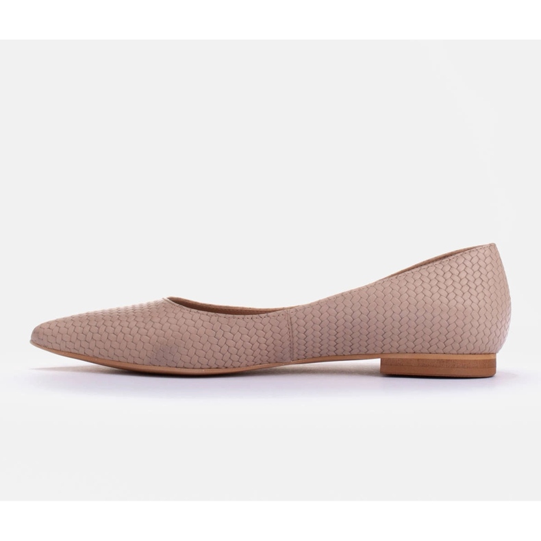 Marco Shoes Subtila ballerinor beige 2