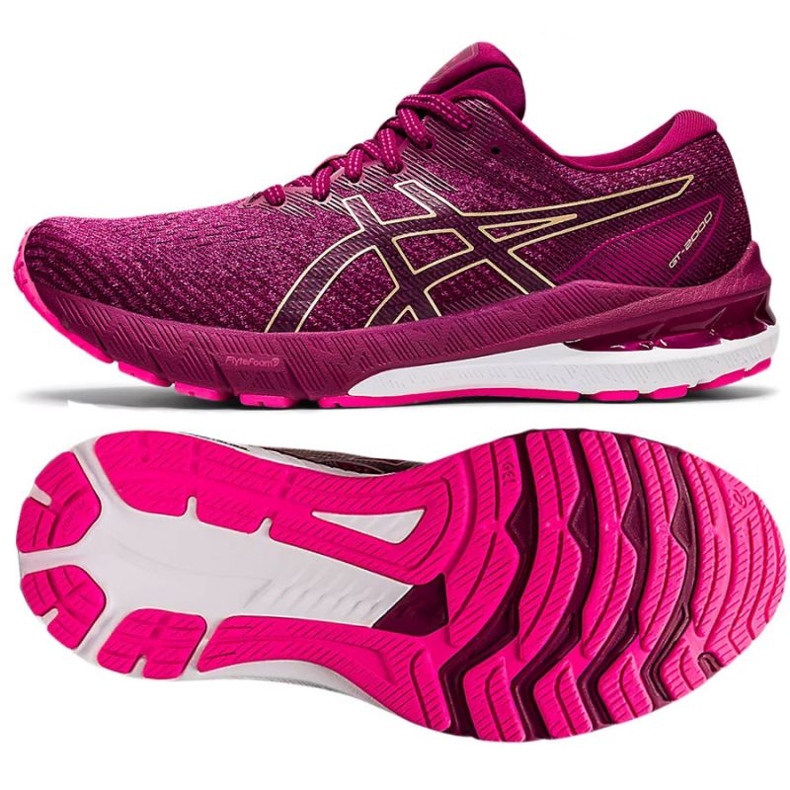 Asics GT-2000 10 W 1012B045 703 löparskor rosa 1