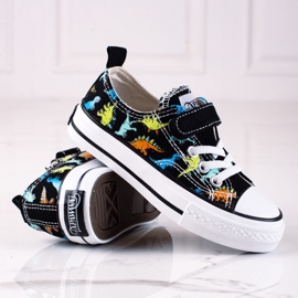 Shelovet svarta dinosaurier för pojkar 2