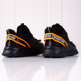 Vico barnsportskor, tvåfärgat material svart 1