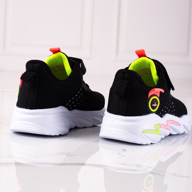 Sport flicksneakers Vico grå svart 1