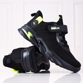 Sport sneakers för pojkar Vico svarta 1