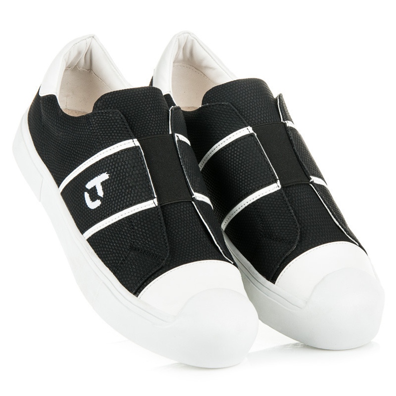 Betler Snake sneakers på plattformen svart 2