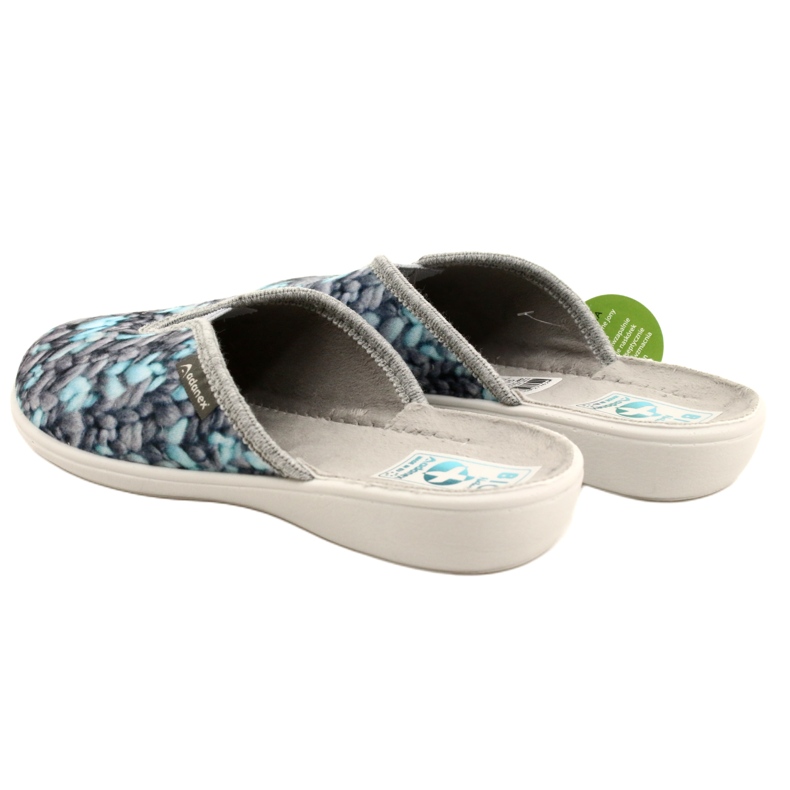 Tofflor med resårband Adanex Aloe Vera 27762 grå 6