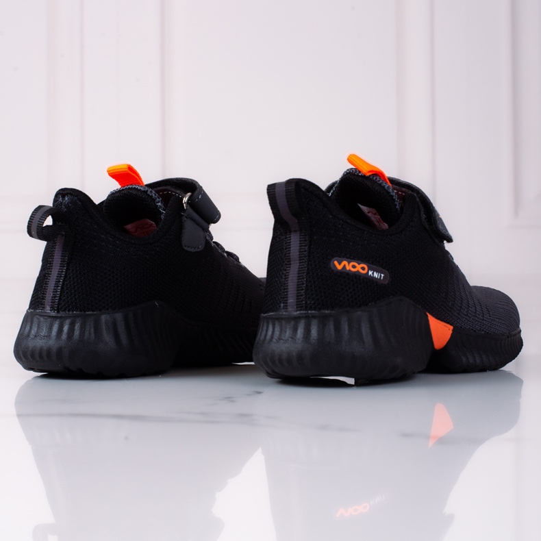 Vico barns mörkgrå genombrutna sneakers 2