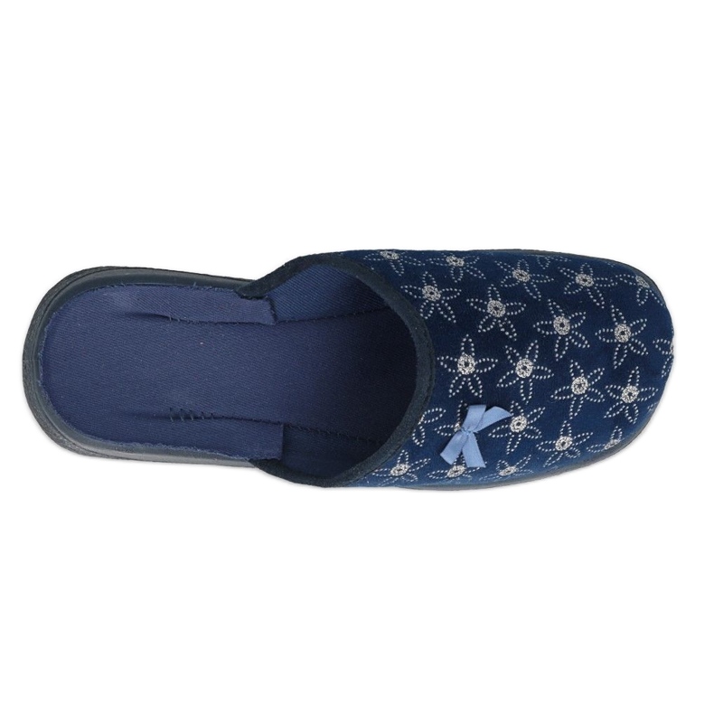 Befado damskor pu 019D126 marinblå silver- 2