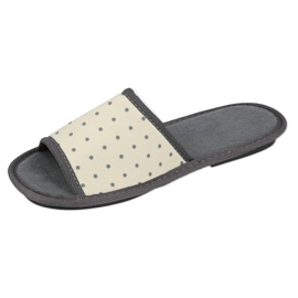 Inblu damskor 155D104 beige grå 2