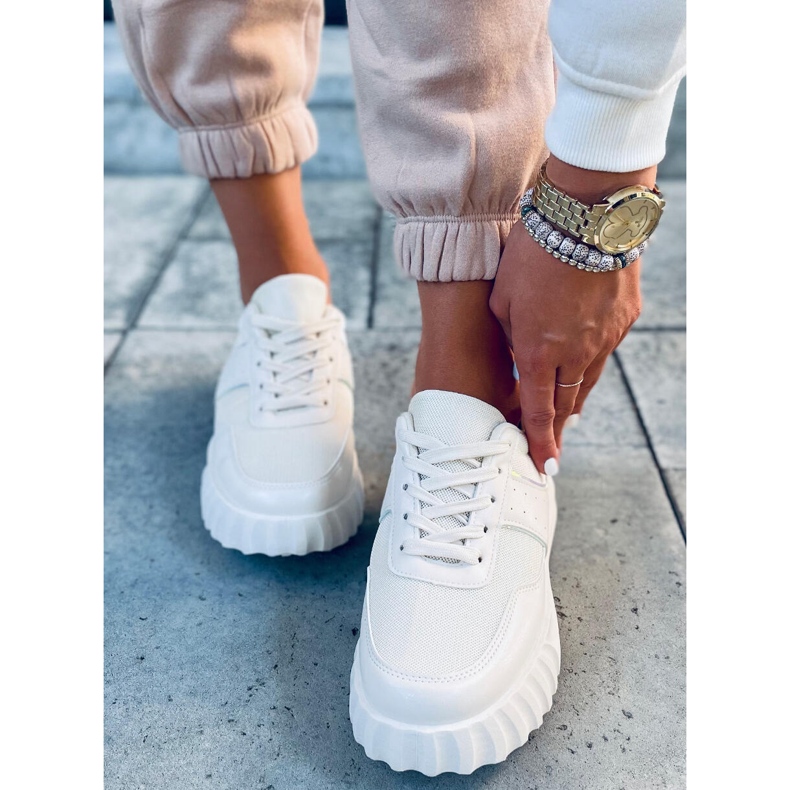 Damsportskor Perla Beige 2