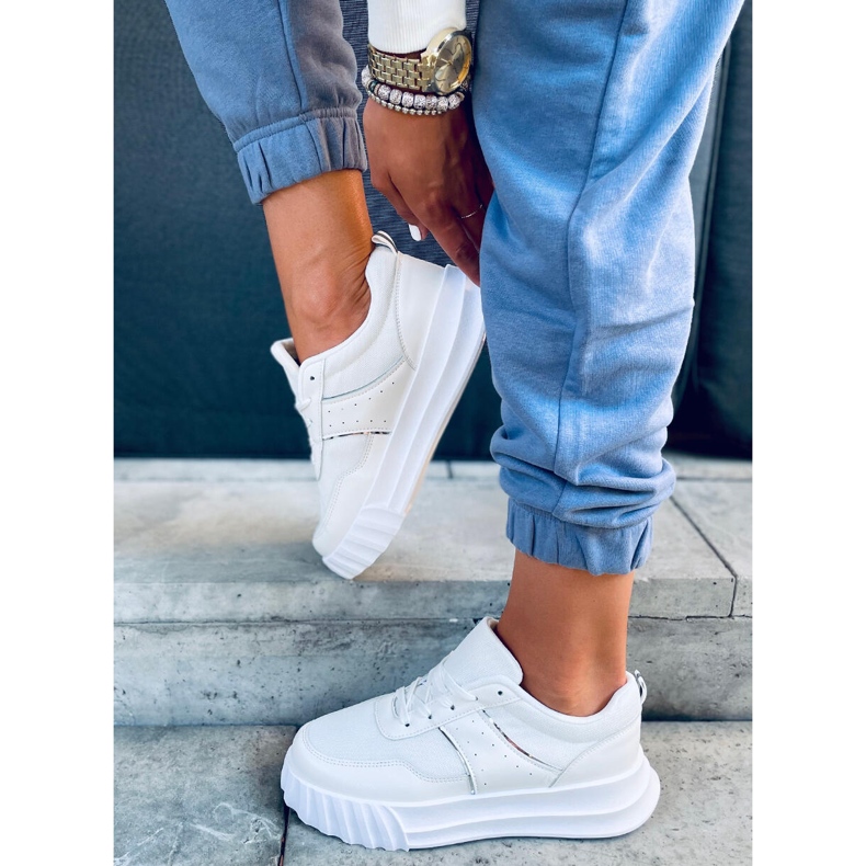 Perla White sportskor för kvinnor vit 1