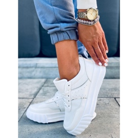 Perla White sportskor för kvinnor vit 2