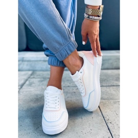 Eila Rosa sneakers vit blå 2