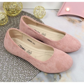 Eco mocka ballerinas eVento Jr EVE358A rosa 2