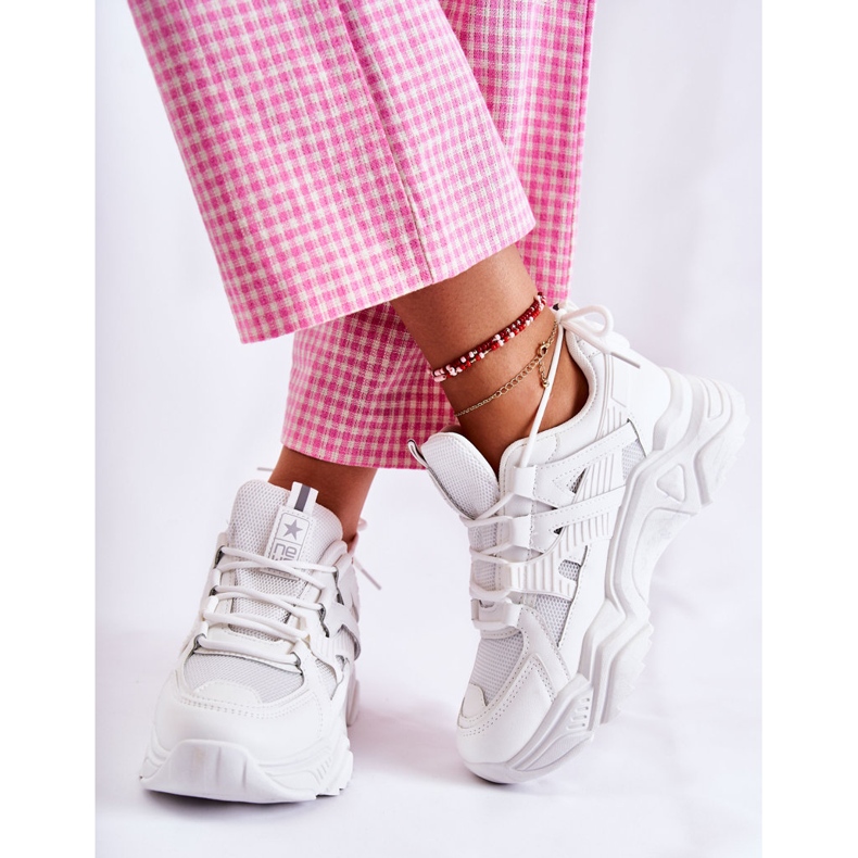 PE1 Damsportskor Sneakers White Daren vit 1