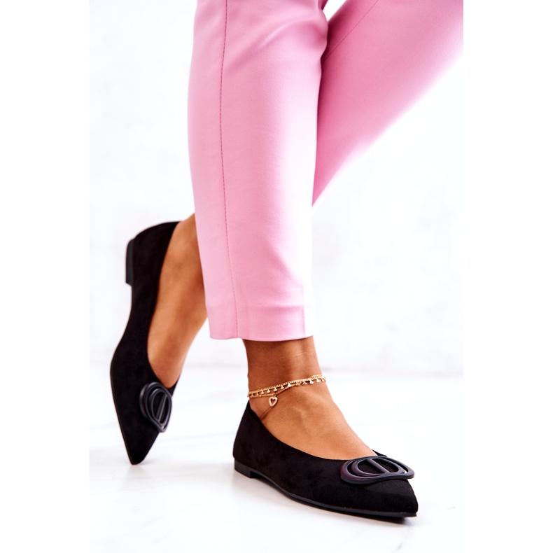 PS1 Mocka Ballerinas In The Black Neriso Spitz svart 5