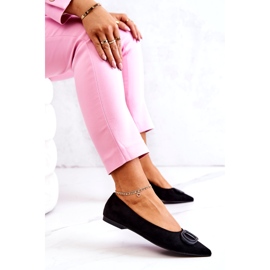 PS1 Mocka Ballerinas In The Black Neriso Spitz svart 6