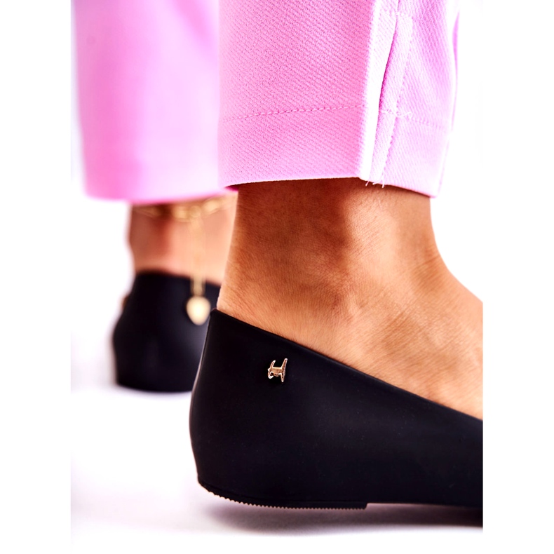 PH1 Gummiballerinor för damer Rosett Svart Fergie 2