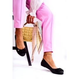 PH1 Gummiballerinor för damer Rosett Svart Fergie 3