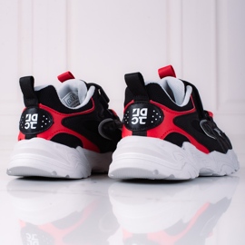 Shelovet boys sneakers på en tjock svart plattform mångfärgad 1