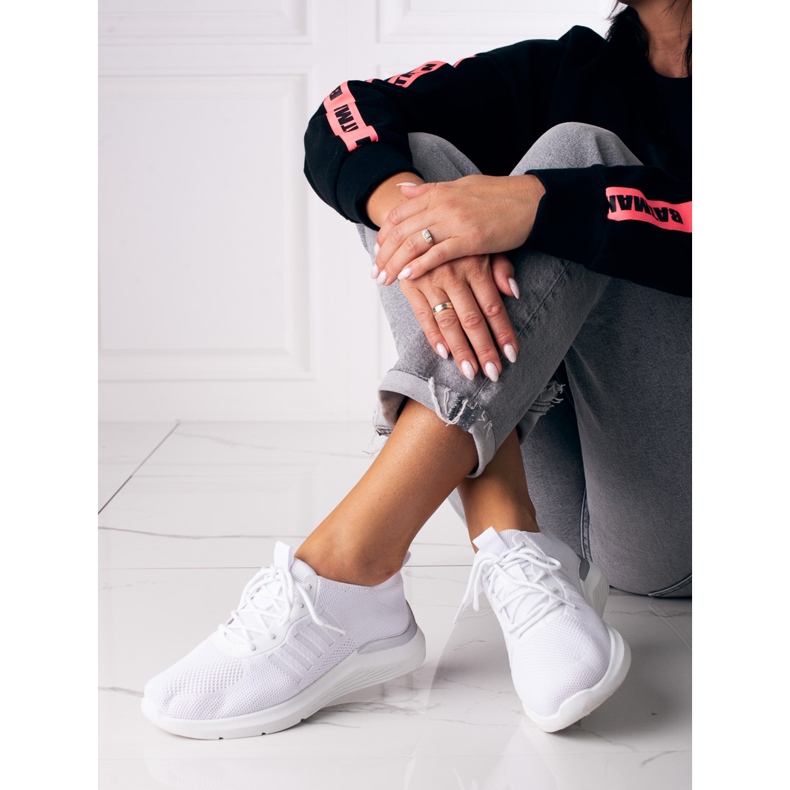 Shelovet damsportskor vita 1