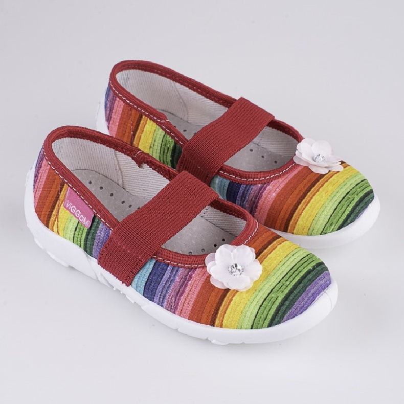 Flicktofflor Viggami Ilona dekoration mångfärgad 1