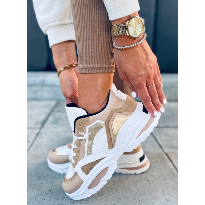 Vesta Khaki sportskor för kvinnor beige kaki 1