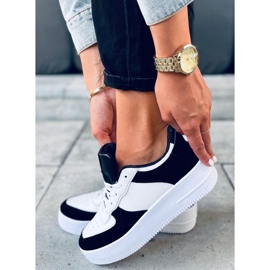 BM Zetto Svarta sportskor för kvinnor vit 1