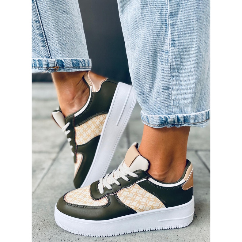 Glovi Gröna sportskor för kvinnor 1