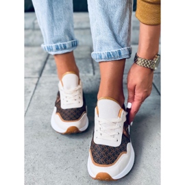 Akira Camel Trainers beige brun mångfärgad 1