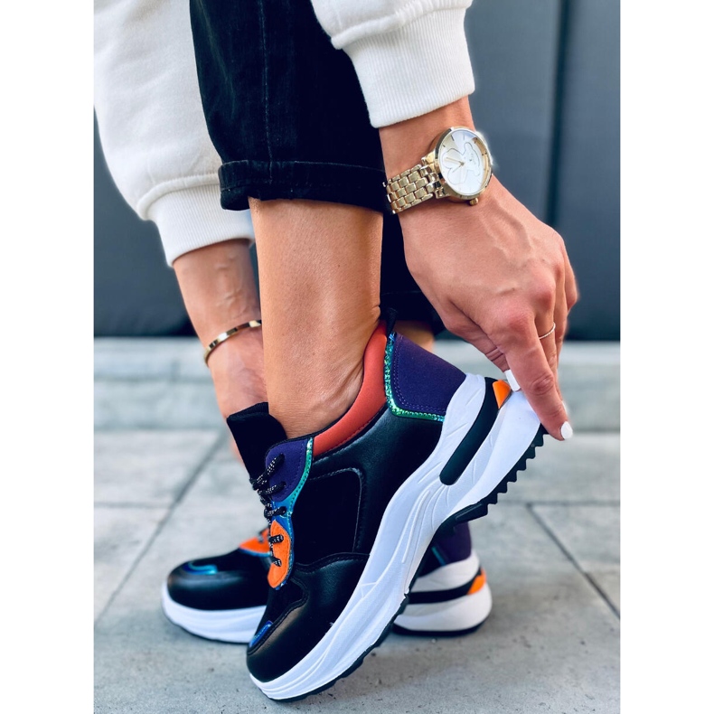 Otavia SVART / ORANGE sneakers 1