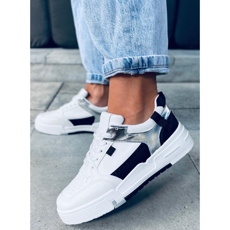 Cruz svarta tränare vit silver- 1