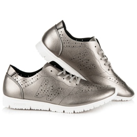 Silver sneakers grå 1