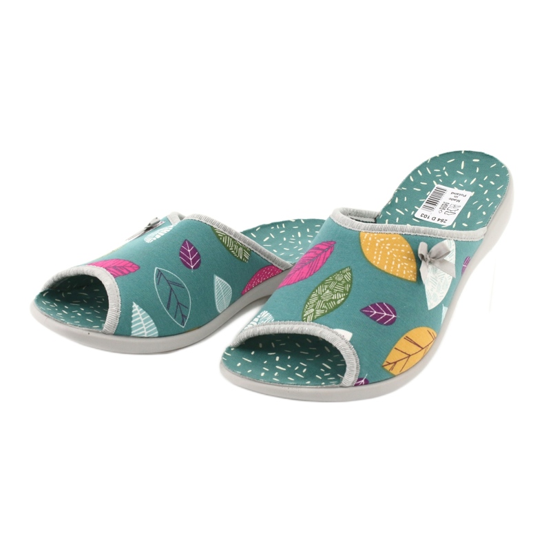 Befado damskor pu 254D103 grön 2