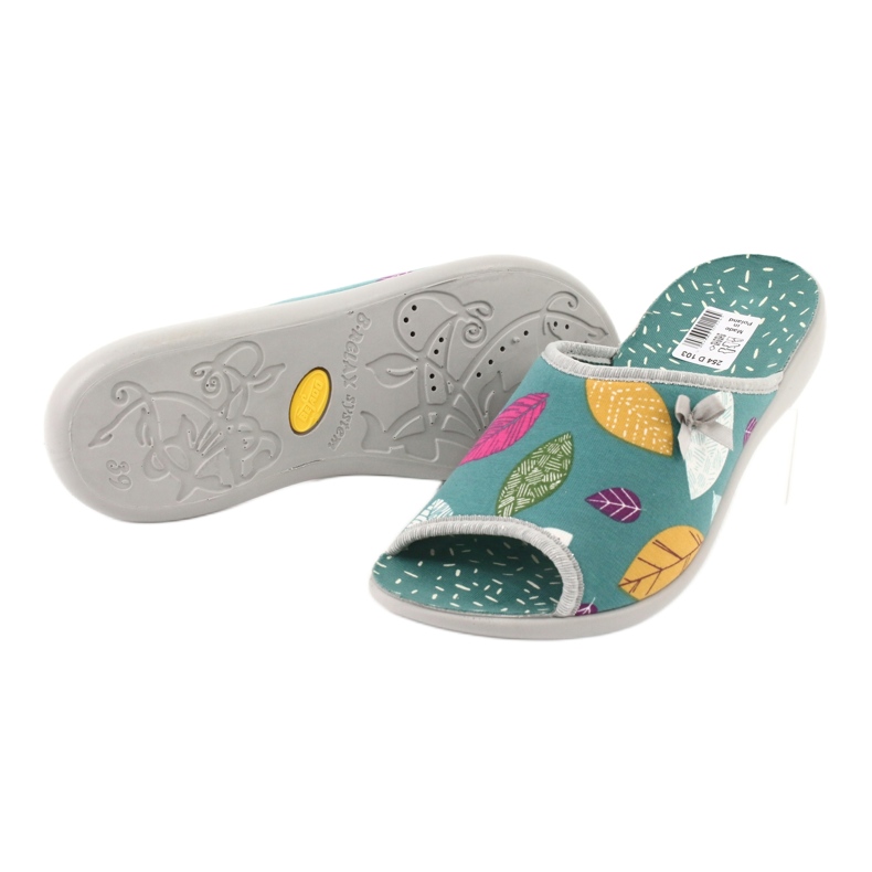 Befado damskor pu 254D103 grön 3