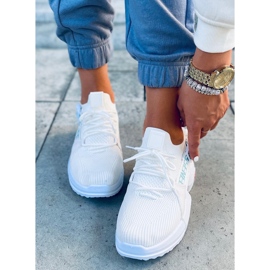 Hiral White strumpor sportskor vit 1