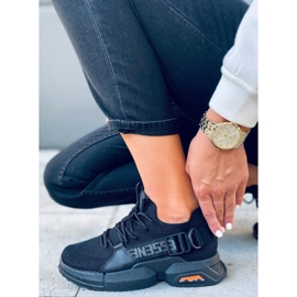 Hiral Black strumpor sportskor svart 1