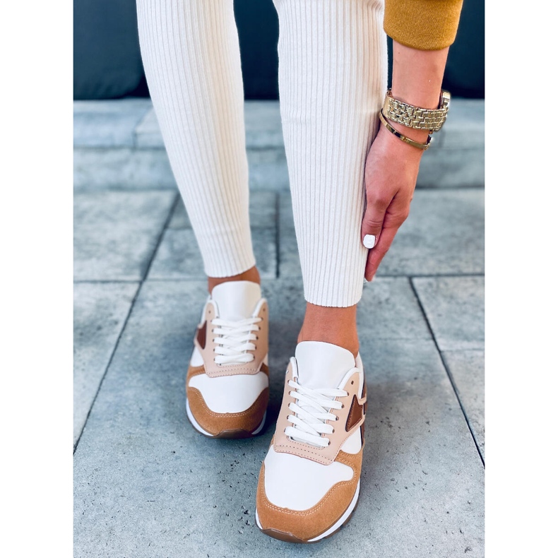 Setto Camel sportskor för kvinnor brun mångfärgad 1