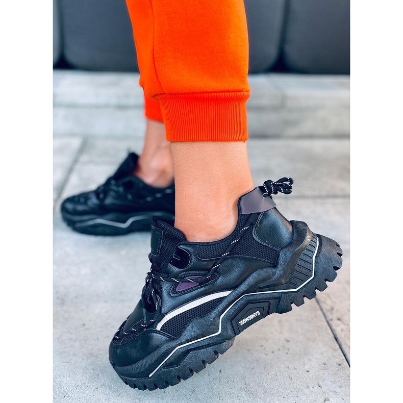 Berta Black sneakers svart 1